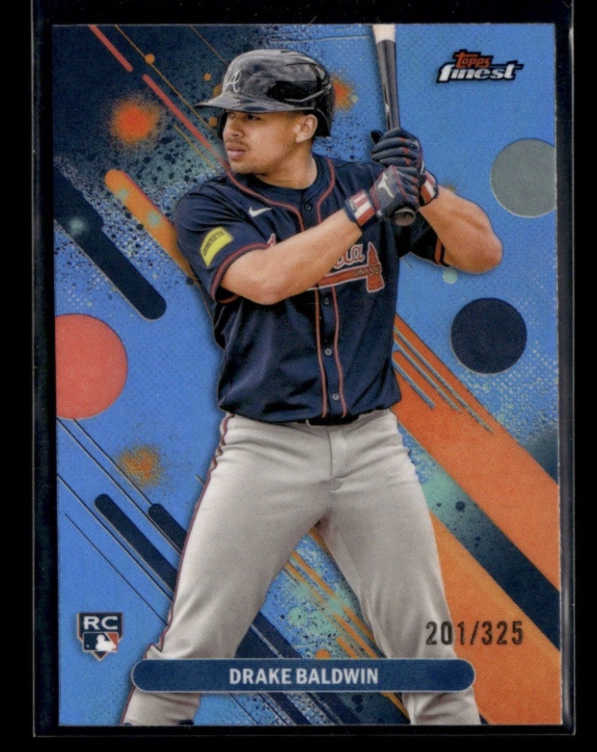 DRAKE BALDWIN 2025 Topps Finest #21 Sky Blue Refractor Rookie RC /325 SP 🔥