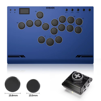 M-Ultra Gen 2 Aluminium Alloy Leverless Hitbox Controller for PC/ Ps4 / Ps5/Stea