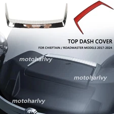 Top Dash Accent Decorative Cover ABS For Indian Chieftain Roadmaster 2017-2024