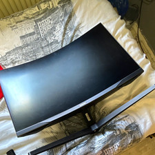 Samsung Odyssey G5 27in Curved QHD 144Hz 1ms Monitor HDMI DP C27G55TQSR
