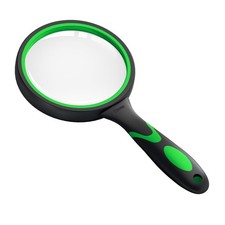 Magnifying Glass, 10X, Green, Reading, Hobbies, Science Books, Observation