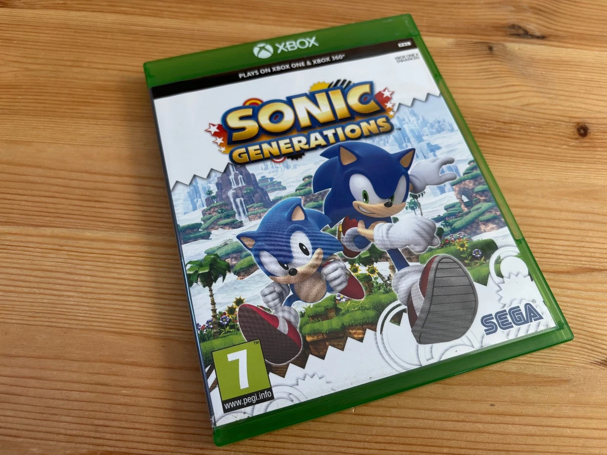 Sonic Generations Game Xbox 360 Transferência de Licença Black Friday