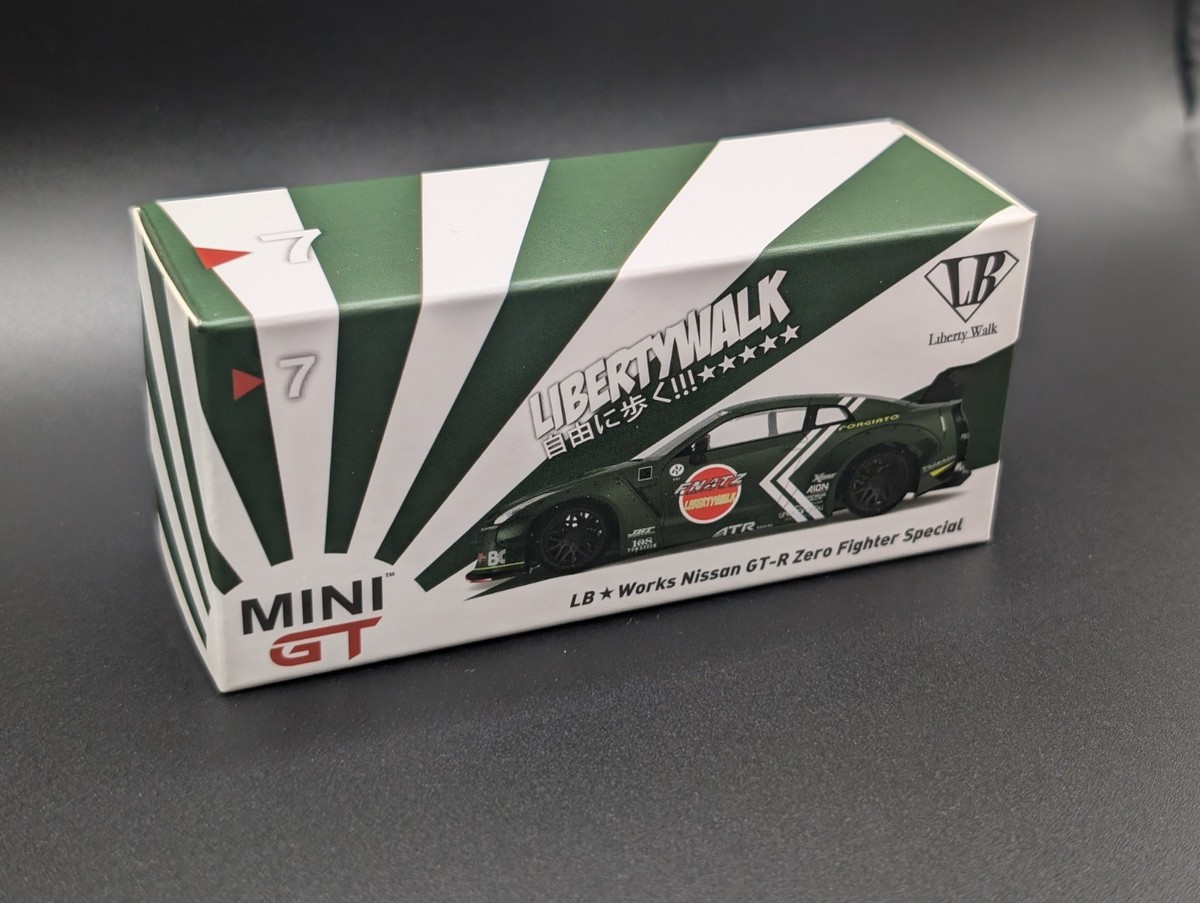 1:64 MINI GT LB-Works Nissan GTR R35 Zero Fighter Special #7 | eBay