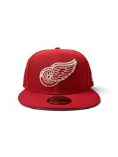 DETROIT RED WINGS NEW ERA NHL 59FIFTY RED FITTED HAT
