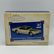 NEW Hallmark Keepsake 1966 Oldsmobile Toronado Coupe Christmas Holiday Ornament