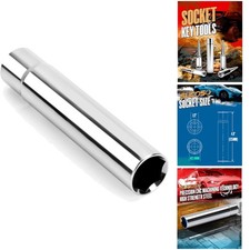 Spike Lug Nut Socket Key 19mm Hex Remover For 14x1.5 12x1.25 Alloy Steel Tool