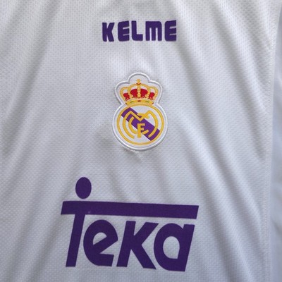 Real Madrid Kelme 1997/98 Home Jersey | eBay