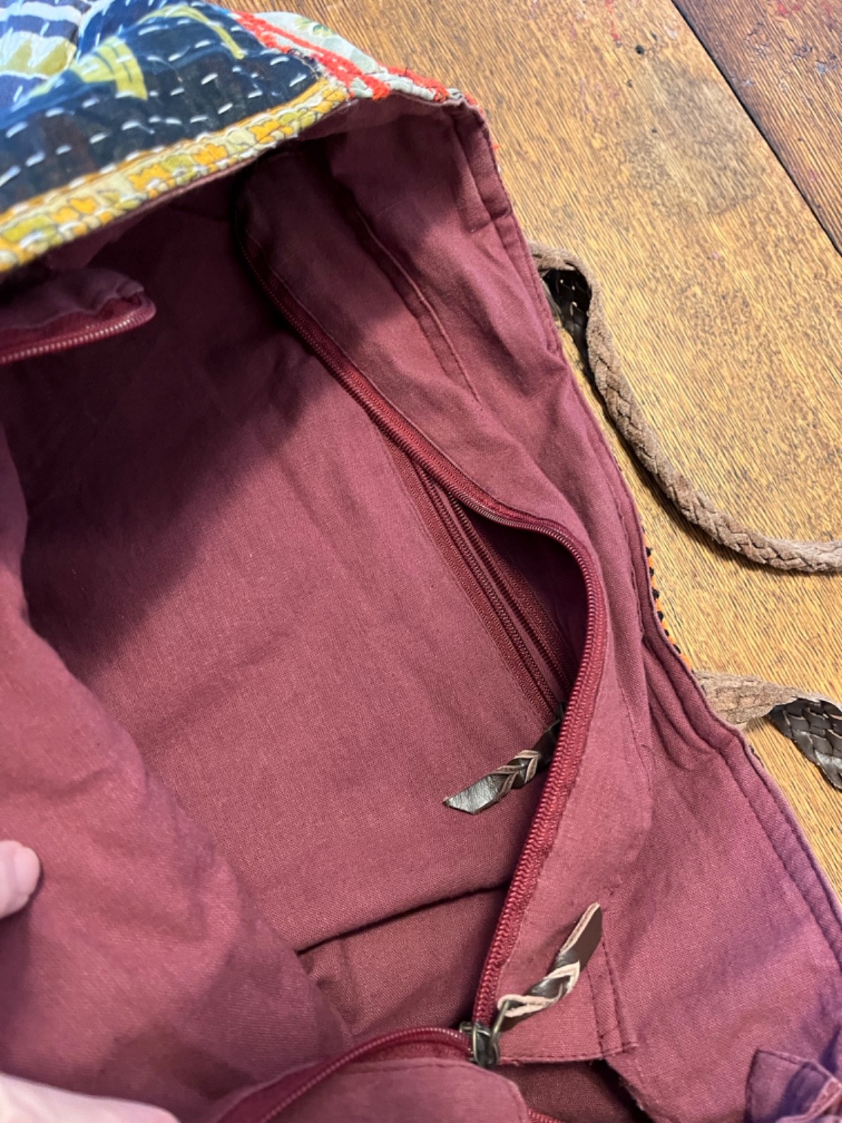 Funky Patchwork Boho Purse Tote Different Design … - image 12