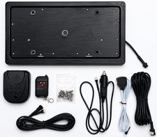 Electronic Dual Flip-up License Plate Frame Electronic Dual Flip-up License Plate Frame