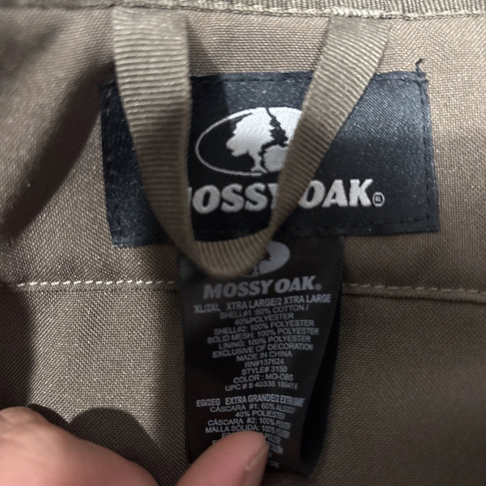 Mossy Oak Turkey Vest NWTF Obsession Camouflage Men's XL /XXL 2XL with Seat Cush - Image 2 of 3