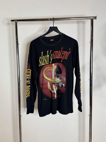 VINTAGE GUNS N ROSES Slash’s SNAKEPIT Long Sleeve T-Shirt RARE - Image 1