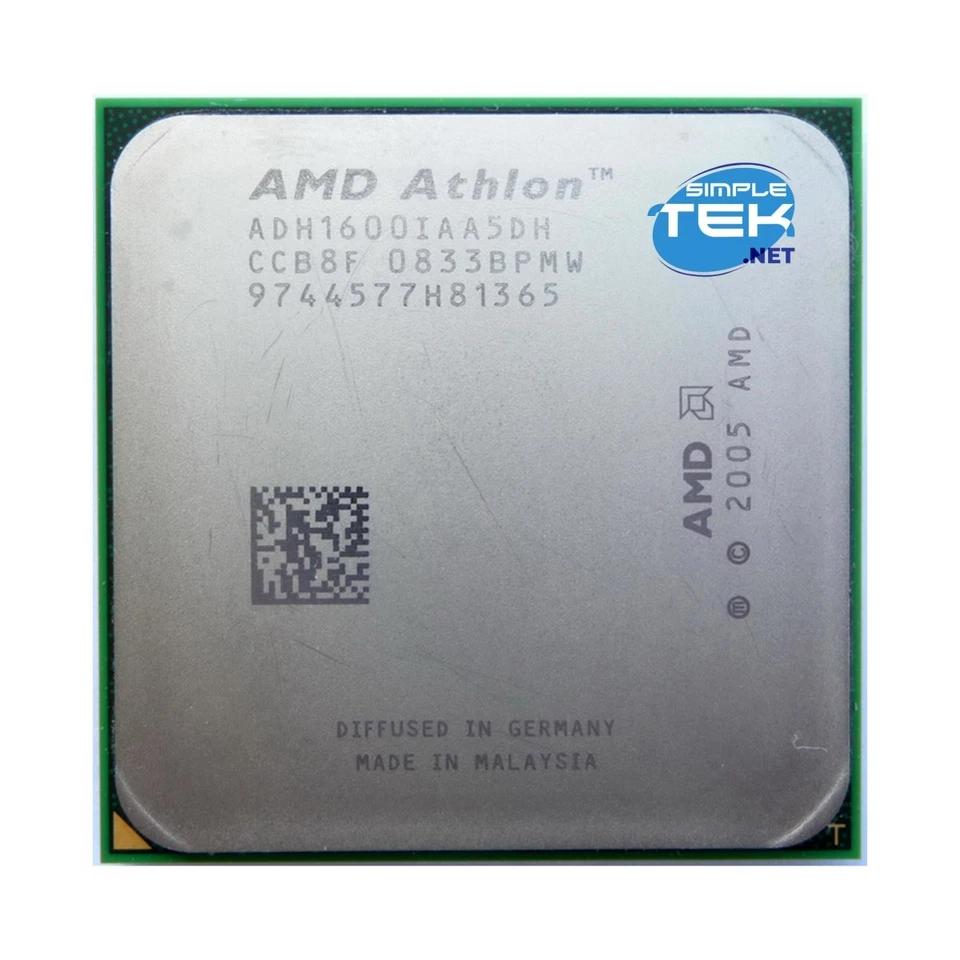 AMD ATHLON 64 LE-1600 AM2 2,20GHZ 45W PROCESSORE CPU ADH1600IAA5DH - Immagine 3 di 4