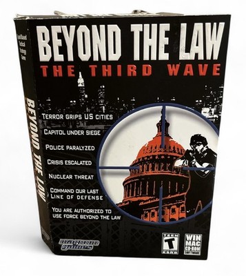 Beyond The Law  The Third Wave PC Game, Magnum Games, 2004, Very Good ( Win/ Mac