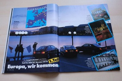Rallye Racing 04/1993 Mercedes 320 CE W124 mit 220PS besser als...?
