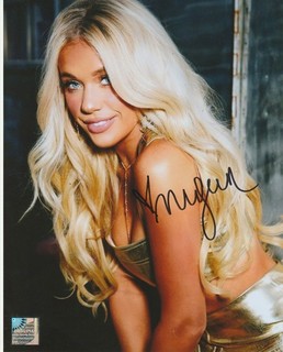 Megan Moroney/Estrella de la Música Country Sexy Autógrafo Firmado 8x10 Mate con Certificado de Autenticidad