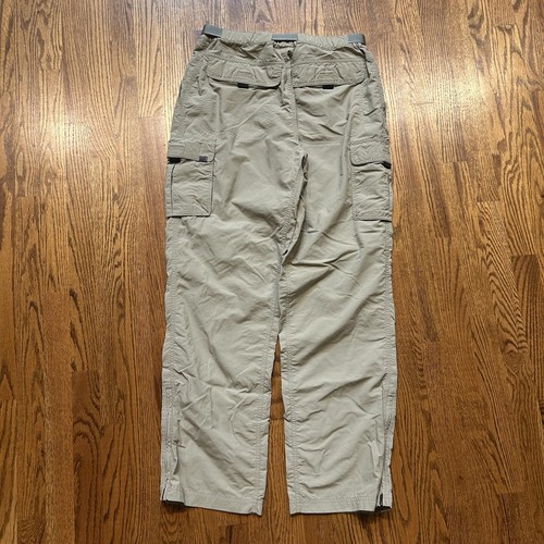 EMS Convertible Hiking Cargo Pants Mens 34x32 Khaki Nylon Zip Off Outdoor Shorts - Picture 5 of 7