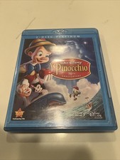 Pinocchio Blu-Ray  DVD, 1940, 70th Anniversary Platinum Edition TESTED  