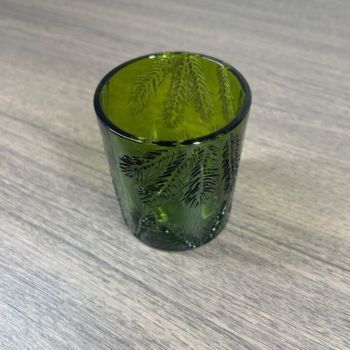 Fraser Fir Green Glass 6.5oz Empty Thymes Candle Jar - Craft & Holiday Decor - Picture 2 of 10