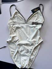 Hechter Studio Damen Badeanzug Einteiler Wei�...