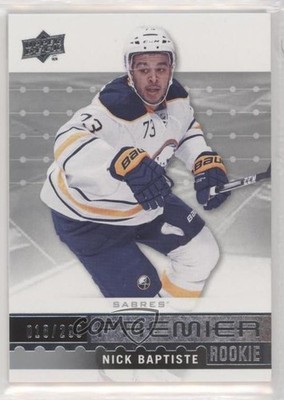 2016-17 Upper Deck Premier Rookie Inserts 18/299 Nick Baptiste #R-4 RC l8x