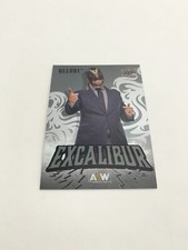 Excalibur Black Rainbow 2024 Upper Deck Allure AEW Card # 105