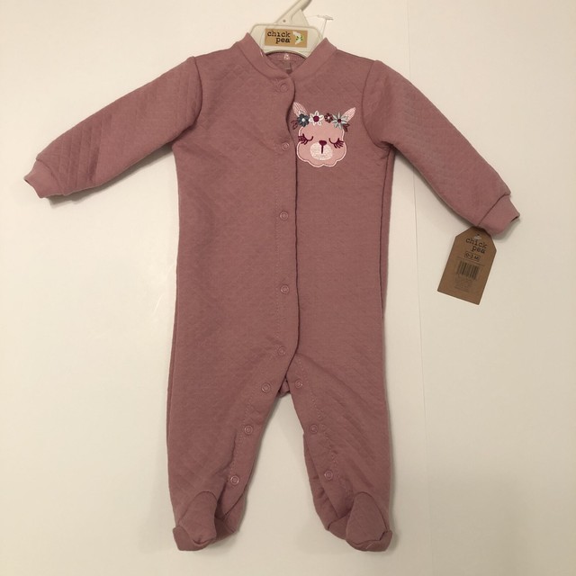 quilted baby pajamas