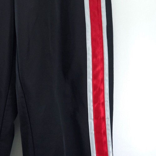 VTG Nike XS (0-2) Athletic Pants Black Red White Y2K Jordon Track Suit Sweat EUC - Picture 14 of 22