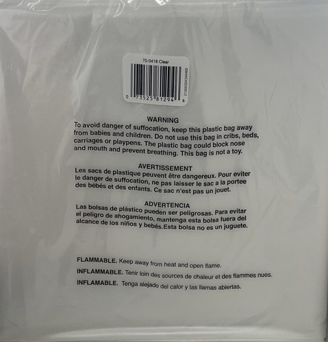Round Tablecloth Round Plastic Tablecloth Clear 82" Decoration Party Supply - Picture 2 of 2