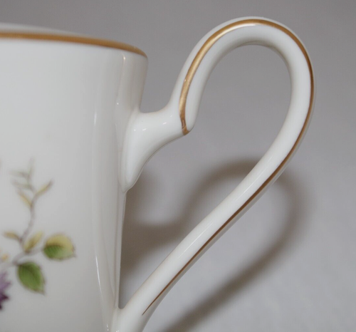 Noritake Ivory China ASIAN SONG Creamer with Gold Trim Vintage Pattern 7151 - Picture 7 of 8