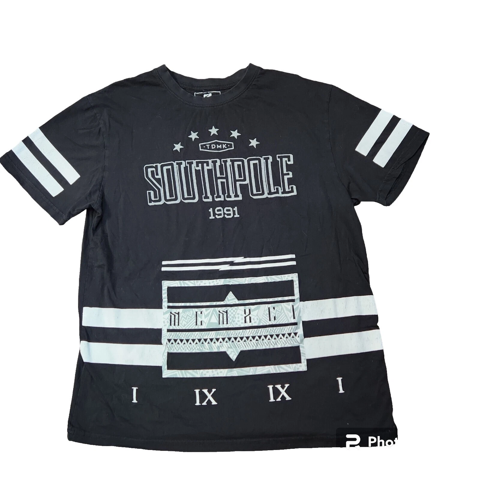 Regular Size XL Southpole Cotton T-Shirts for Men