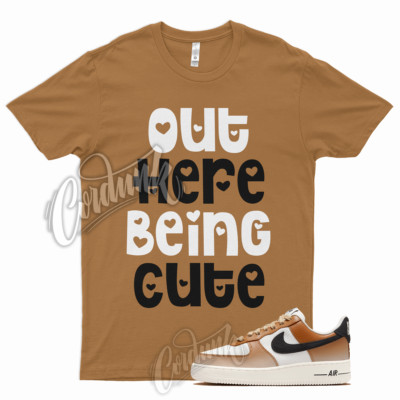 CUTE T Shirt for  Air Force 1 Mushroom Wheat Griffey Uptempo 6 Ale Brown 7 5