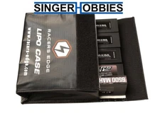 RACERS EDGE RCE2104 LiPo Battery Charging Safety Briefcase 240 x 180 x 65mm HRP