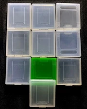 Nintendo Game Boy / GBC Lot Of 10 Plastic Game Cases