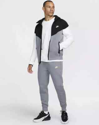 NIKEテック グレーブラック Nike Tech Fleece Windrunner – 'Black/Cool Grey' – Kicks Lounge