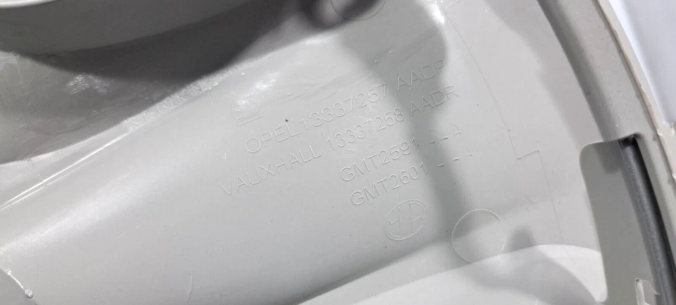 Opel Astra H Zafira Meriva B 4x Original Enjoliveur 16 Pouces Argent 13337257 - Photo 4/4