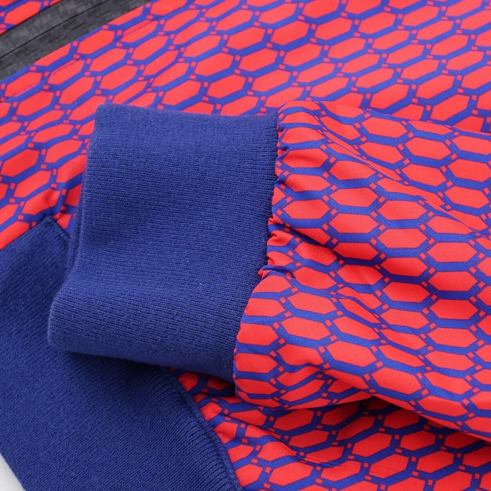 Jaqueta bombardeiro Kiton leve embalável repelente de água impressa G (Eu 52) nova com etiquetas - Imagem 3 de 4