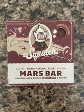 Dr. Squatch Mars Bar Bricc Volcanic Ash & Pumice Limited Edition Soap BRAND NEW