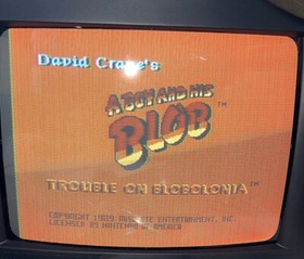 Un ragazzo e il suo blob Nintendo Entertainment System 1989 NES.  Testato.