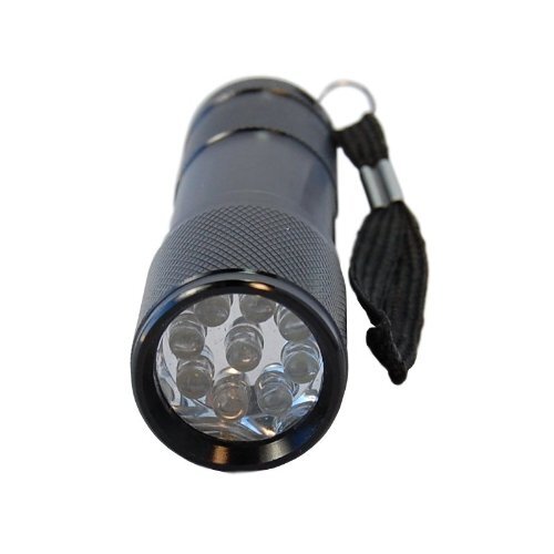 9 LEDs 625nm Pocket Red Light Flashlight for Viewing Star Maps, Night