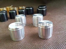 4x 17 17mm Aluminum Potentiometer Volume Control KNOB DIY Parts 6mm shaft