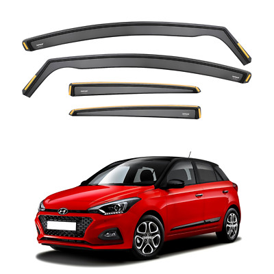 ISPEED Wind Deflectors for Hyundai I20 MK2 2015-2020 5-Door Hatchback 4pc Set