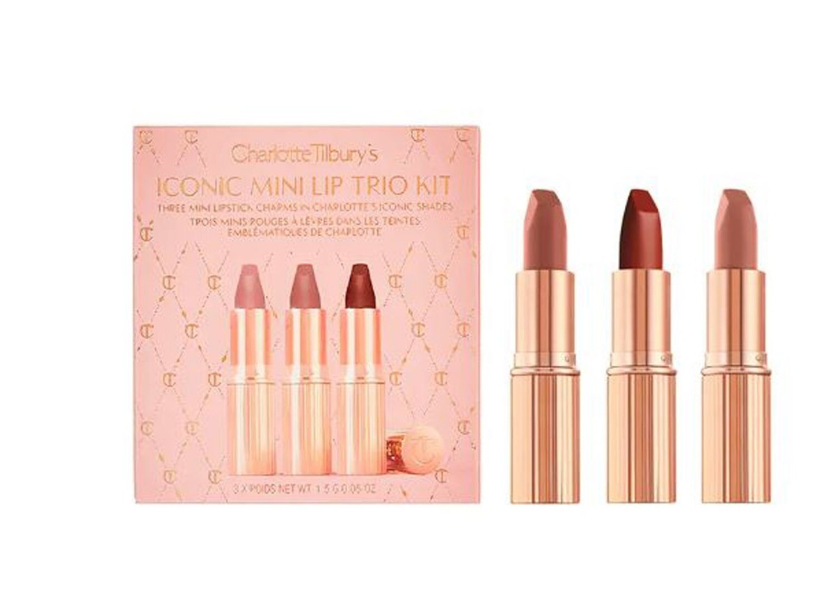 CHARLOTTE TILBURY Iconic Mini Lip Trio Set | eBay