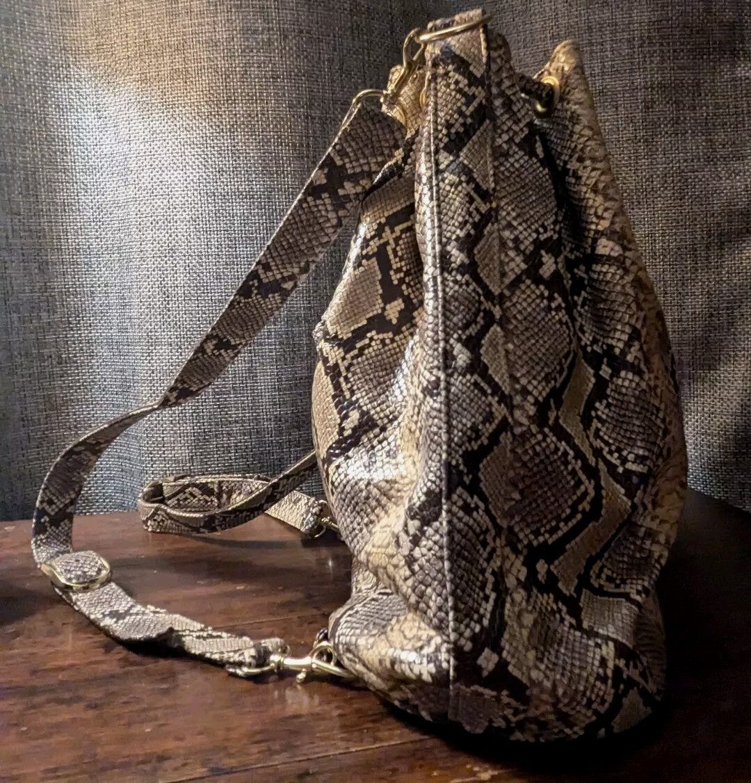 JJ Winters- Cleo (Real Python) Leather Convertibl… - image 6