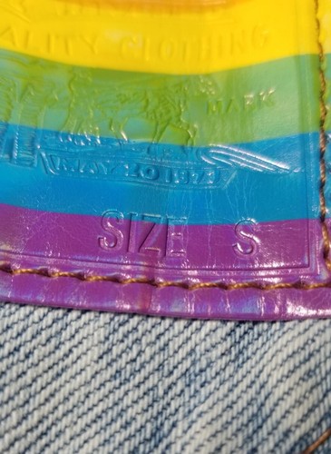 Levi's Pride Overalls Unisex Denim NEW - Picture 8 of 9
