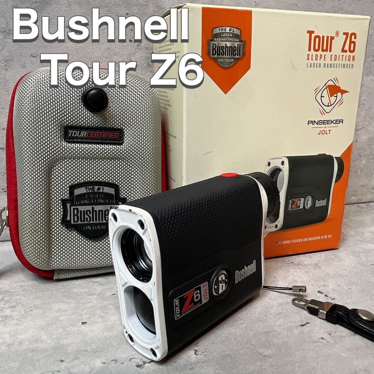 Bushnell Tour Z6 PINSEEKER JOLT Golf Pinseeker Laser Bushnell Tour Z6 PINSEEKER JOLT Golf Pinseeker Laser