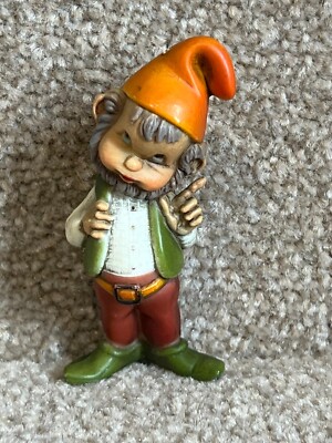 Wichtel Zwerg Pixie Elfe Figur / Figur - Hongkong - Vintage 80er Jahre