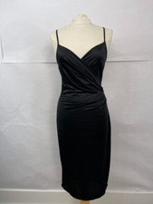 rue21 Women's Size M Slip Dress Bodycon Spaghetti Strap Cross Front V-Neck New