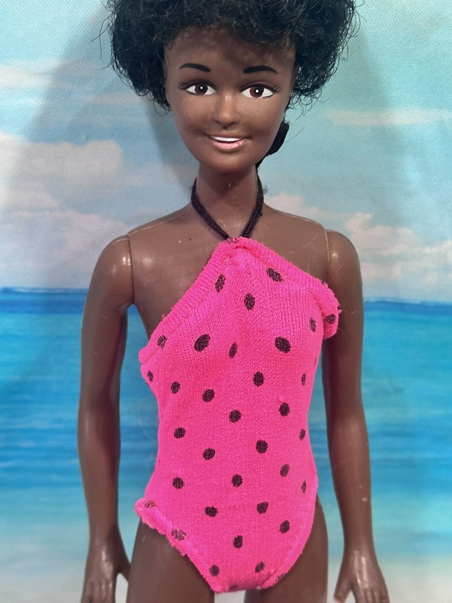 Vintage Black Barbie Clone Mini Mod Shillman AA doll Hong Kong