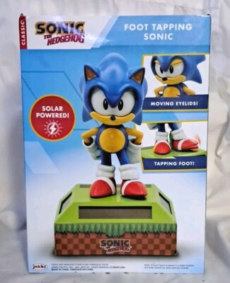 Sonic The Hedgehog Foot Tapping Figure Statue Jakks Pacific