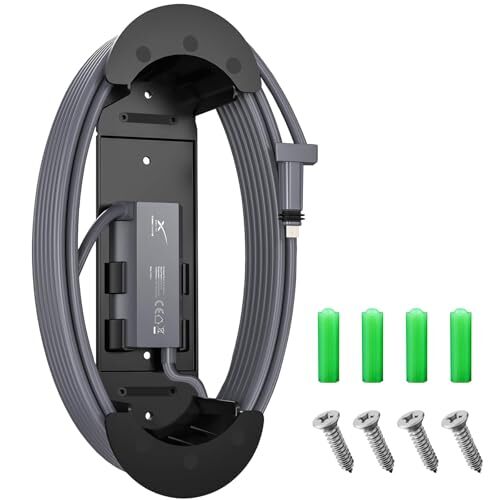 Starlink Ethernet Cable Management Kit (150ft) - ABS Mounting Caddy Wall Mount - Picture 2 of 7